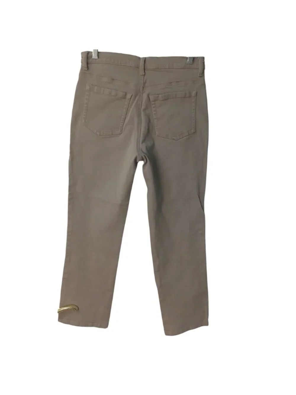 Gloria Vanderbilt Amanda Petite 8P Tan Pants 98% Cotton 2% Spandex #N-25 - Picture 7 of 12